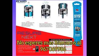 Resurs next concentrado en sachet de 17 gramos, previene y corrige motores con desgaste.