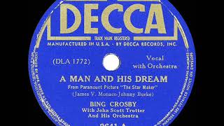 1939 HITS ARCHIVE: A Man And His Dream - Bing Crosby