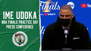 Ime Udoka Practice Day Media Availability | NBA Finals | Boston Celtics vs. Golden State Warriors