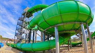 Space Boat Water Slide at Aquapark Aquacolors Poreč