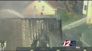 Large fire in Boston