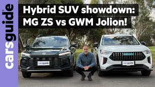 MG ZS Hybrid+ vs GWM Haval Jolion Hybrid 2026 review Australia: The best new Chinese hybrid SUV is?