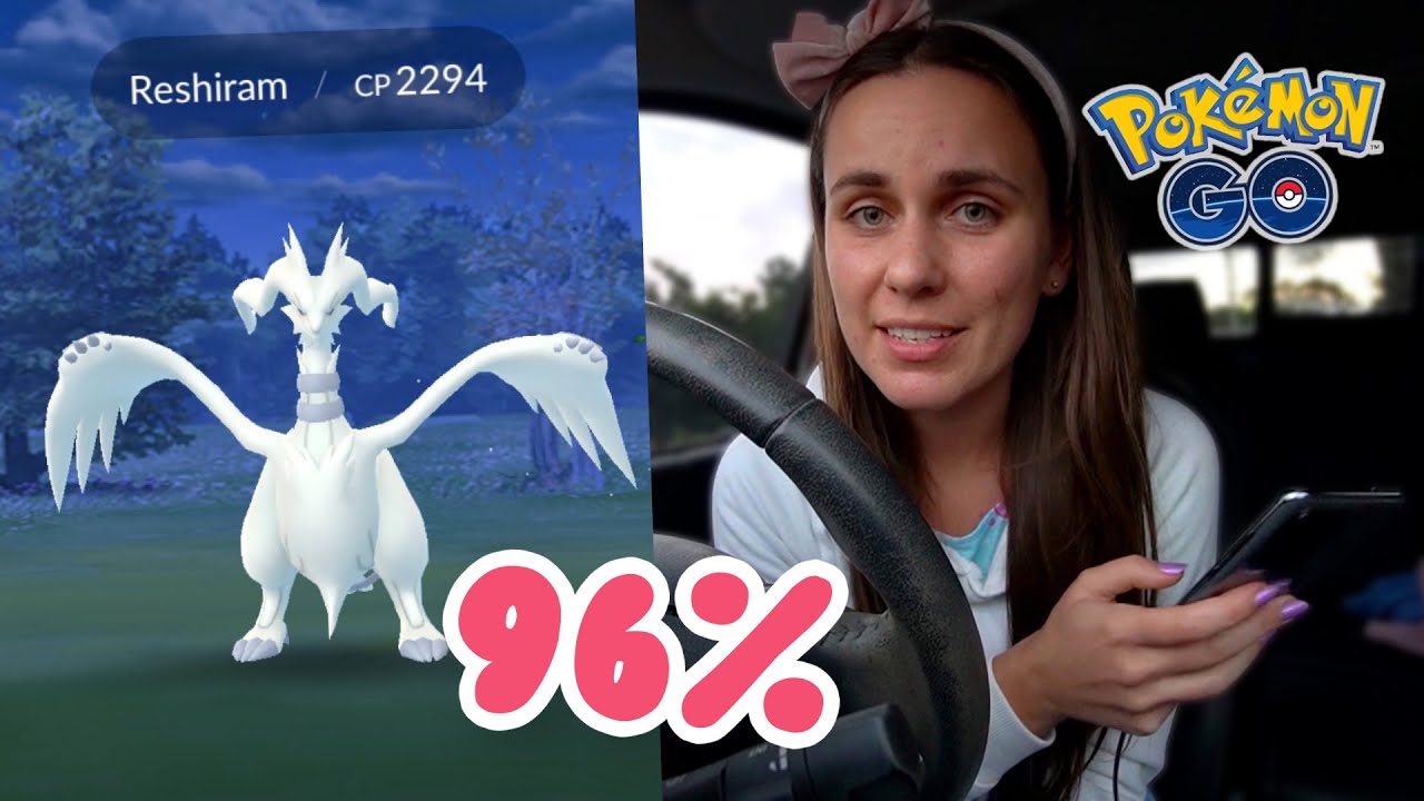 New Reshiram Raid Hour Pokémon Go Youtube