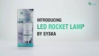 Syska LED Rocket Bulb