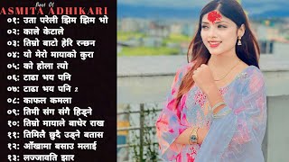 Asmita Adhikari Songs😍Romantic Nepali New Songs💕Latest Songs Collection 2079💕Best Nepali Songs