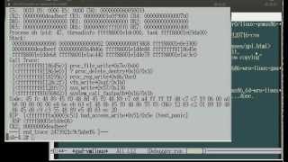 Reverse debug Linux kernel crash with Simics