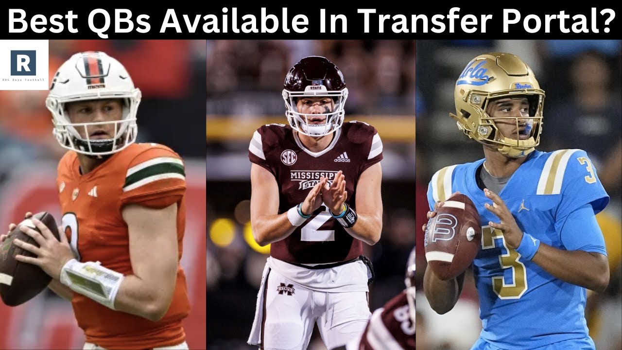 Best QBs In College Football Transfer Portal | Transfer Portal ...