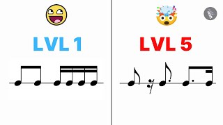 16th Note Rhythm Exercises (Easy to Hard) 🔥