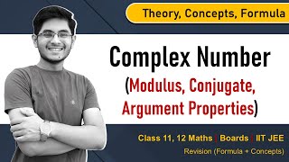 Complex Number: Modulus, Conjugate, Argument Properties 🎯 IIT JEE Mathematics