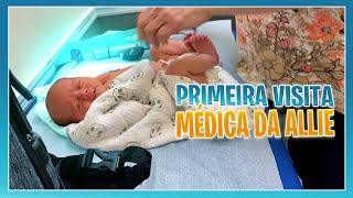 PRIMEIRA VISITA MÉDICA DA ALLIE