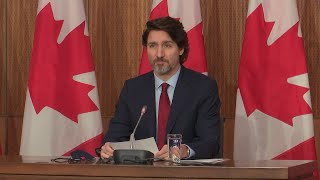 Prime Minister Trudeau updates Canadians on the COVID-19 situation