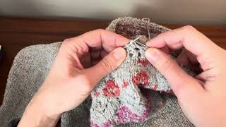 Tutorial: Reading and Reorienting Stitch Mounts from a Provisional Cast-on