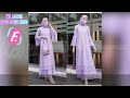 BAJU MUSLIMAH GAMIS RIRIN TULLE GAMIS BRUKAT TERBARU 2022 | Fashionable Indonesia