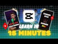 😱 Learn CAPCUT PC in 15 MINS ( Masterclass ) | Capcut PC Video Editing Tutorial for Beginners 2024