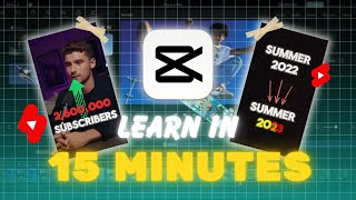 😱 Learn CAPCUT PC in 15 MINS ( Masterclass ) | Capcut PC Video Editing Tutorial for Beginners 2024