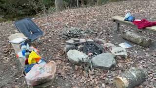 Laurel Fork Falls Campsite Tour