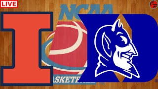 Illinois vs Duke College Basketball Live Game Cast \u0026 Audio