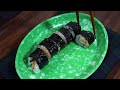 salt gimbap to buy in line for 3 hours making in just 3 minutes