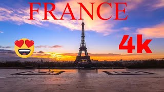 Paris-France Beauty in 4 minutes -4k