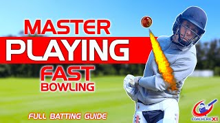 How to play FAST BOWLING - Full Batting Guide