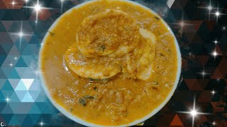 Ruchik Egg Curry in Goan style (⁠｡⁠◕⁠‿⁠◕⁠｡⁠)⁠➜in Konkani language.