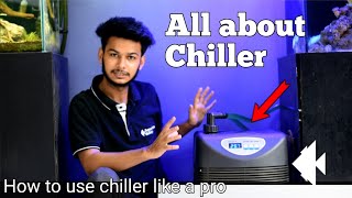 Maintain aquarium water temperature Chiller(Hindi)