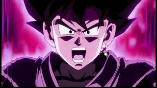 Goku black turns super saiyan rosé (English Dub)