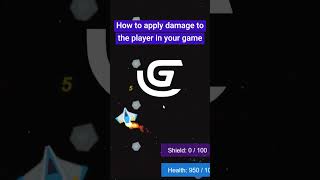 How To Hurt The Player In Your Game - GDevelop