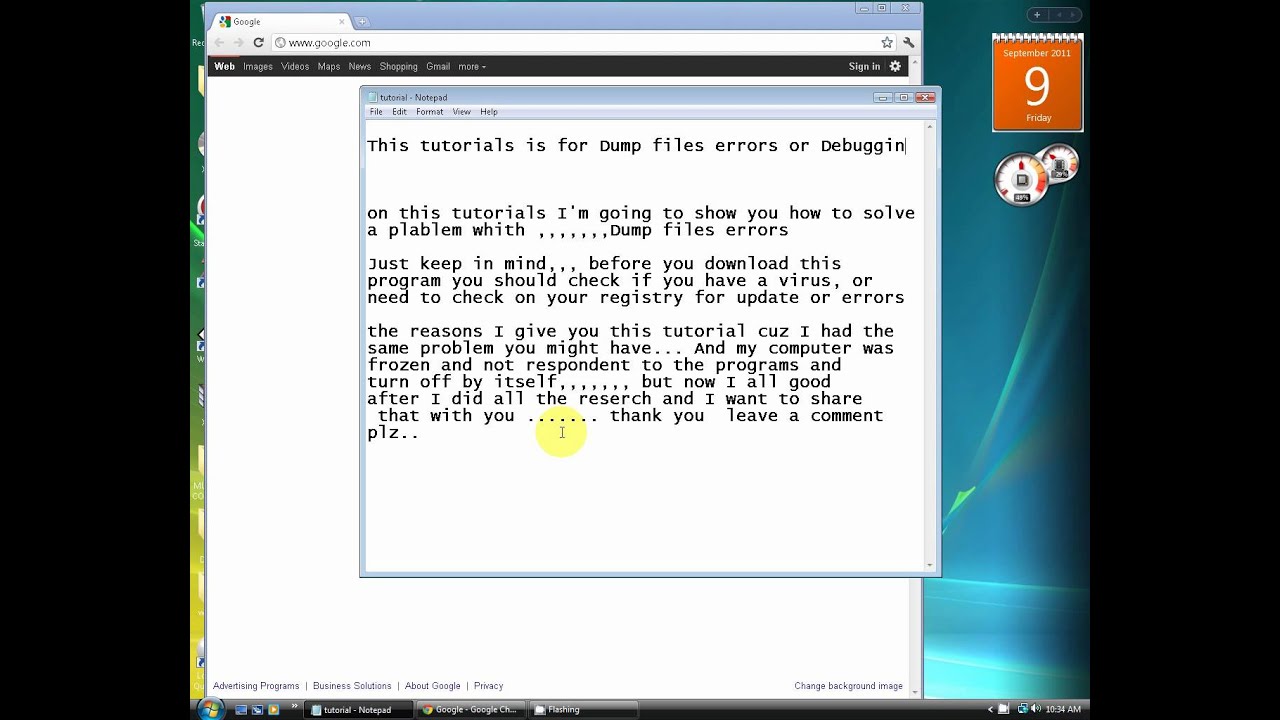 How To Fix Dump Files Youtube