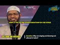 why are music and dance prohibit in islam dr zakir naik