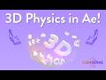 BlenderAe2 - 3D Tumbling Text Physics in After Effects
