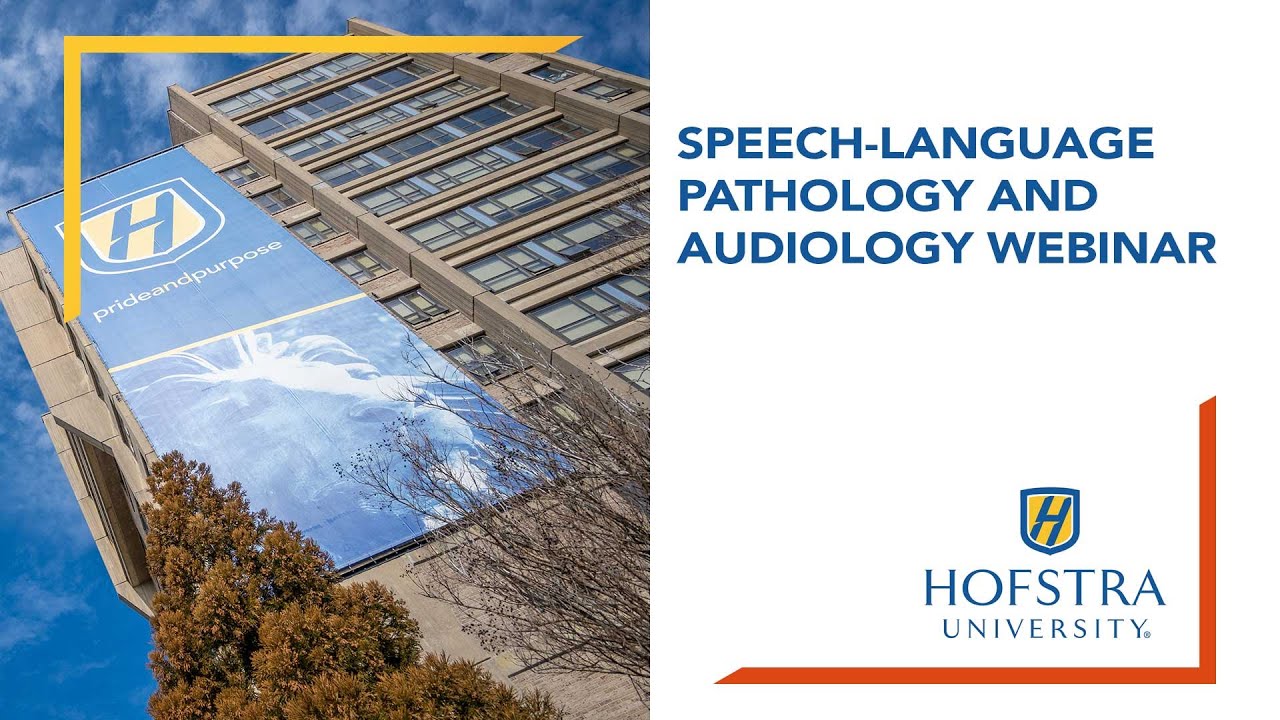 Speech-Language Pathology And Audiology Webinar - YouTube