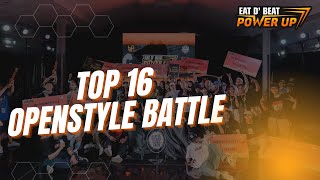 TOP16 OPENSTYLE |  RUBIX \u0026 STELLA VS CARINA \u0026 BRAD | EAT D BEAT POWER UP 2022