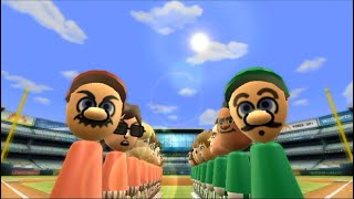 Wii Sports - Baseball: Mario VS. Luigi