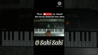 O SAKI SAKI (Batla House ) | piano cover | short video | Casio Sa 77 | Aman Musino |