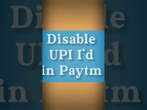 Deshabilitar UPI en Paytm || Cómo deshabilitar Paytm UPI || cancelar el registro de Paytm UPI #techarun