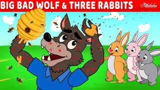 Big Bad Wolf and Three Rabbits | Bedtime Stories for Kids in English | Fairy Tales