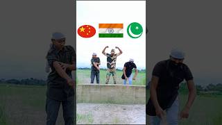 Three country Vs Indian power 100% || salute to Indian army || #shorts #youtubeshorts #emotional