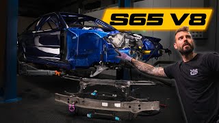 Rebuilding our S65 V8 DCT swapped E46 M3 from scratch