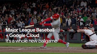 MLB + Google Cloud: It’s a whole new ballgame with AI