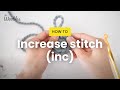 How to increase (inc) single crochet stitches in the round