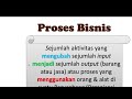 analisa proses bisnis definisi