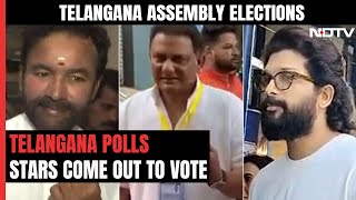 Telangana Assembly Elections 2023: Top Politicians, Celebs Among Early Voters In Telangana