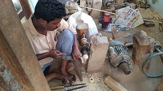 Making of toys at Etikoppaka village. Andhra Pradesh