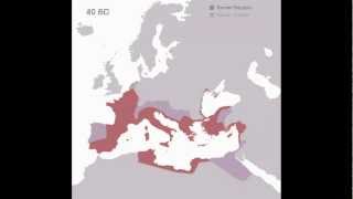 Animated History of the Roman Empire  510 BC - 1453 AD