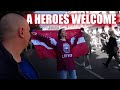 LATVIANS Know How To Greet Their Hockey Heroes 🇱🇻