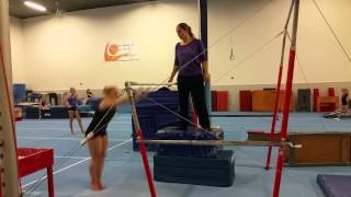 Sophie Zomer losom handstand zolendraai handstand