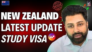 Latest Update New Zealand Study Visa 2024-2025