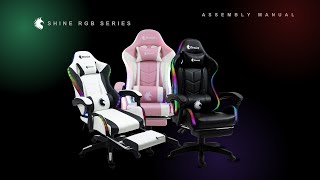 Cómo armar mi Silla Gamer con Luces RGB | Dreizt Shine RGB Series