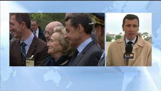 Nicolas Sarkozy sur les terres de Jacques Chirac